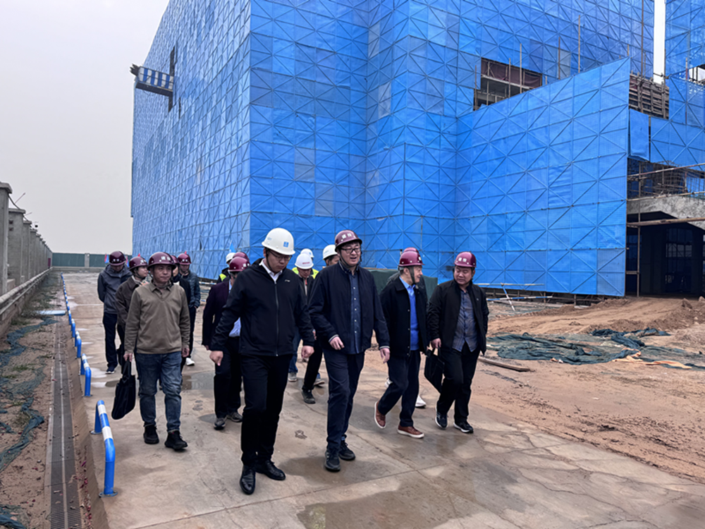鄭州市建設(shè)投資集團(tuán)有限公司黨委委員、紀(jì)委書記張煉帶隊(duì)調(diào)研六十七高項(xiàng)目建設(shè)