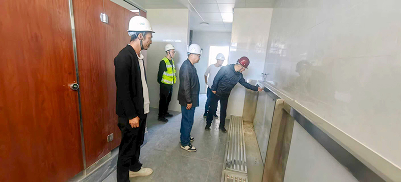 鄭州市建設(shè)投資集團有限公司 第六十七高級中學項目部國慶、中秋安全生產(chǎn)檢查簡報